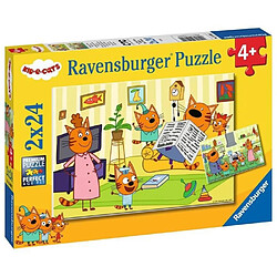 Ravensburger Puzzles 2x24 p - A la maison avec les Kid-E-Cats