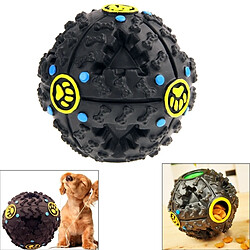 Wewoo Jouet pour Animaux chiens et chats Animal de compagnie Squeaky Giggle Quack Sound Toy formation Chew Ball, Ball Diamètre: 11cm Distributeur de nourriture