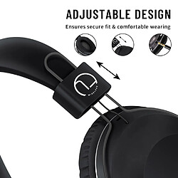 Avis General Casque Bluetooth sur l'oreille, casque stéréo pliable léger sans fil et filaire avec micro, contrôle du volume, casque Bluetooth 5.3 pour voyage/tablette/PC(Rose)