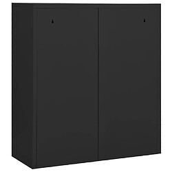 Acheter vidaXL Armoire de bureau Anthracite 90x40x102 cm Acier