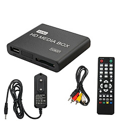 Mini HD 1080P Media Player BOX USB Media Box Avec HDMI AV MMC AVI MOV MP4 MKV