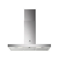 Hotte décorative murale 90cm 600 extractiontech inox - EFT39X - ELECTROLUX