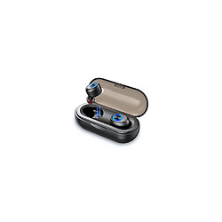 Universal IP010-A TWS sans fil bluetooth 5.0 casque mini portable léger double oreille d'appel avec boîtier de charge