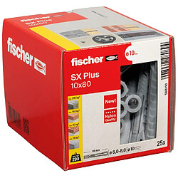 fischer 568110 SX Plus Cheville Gris