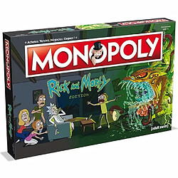 MONOPOLY - Rick et Morty - Jeu de societé - Version française