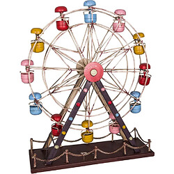 Antic Line Creations Grande roue en fer vintage 55 cm.