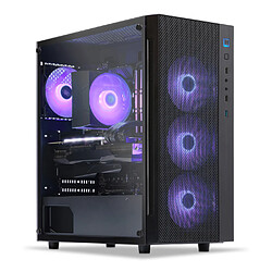 Sedatech PC Gaming • Intel i7-11700KF • RX 6600 • 16 Go RAM • 500Go SSD M.2 • 2To HDD • sans OS PC Gaming Expert • Intel i7-11700KF 8x 3.6Ghz (max 5.0Ghz) • Radeon RX 6600 • 16 Go RAM DDR4 3200Mhz • 500Go SSD M.2 • 2To HDD • Wifi, USB C • sans OS