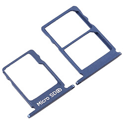 Avis Wewoo Tiroir pour carte SIM Plateau SIM + SIM + Micro SD Nokia 5 / N5 TA-1024 TA-1027 TA-1044 TA-1053 Bleu