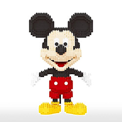 Universal Disney 1831PCS + Mickey Mouse Diamant Bloc Modèle 3D Souris Classique Construction Brique Numérique