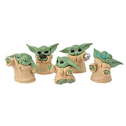 Avis Universal Animaux 5 Pièces/Set Star Wars Baby Yoda Collection Action Toys Cadeaux d'anniversaire pour enfants | Action People(Coloré)