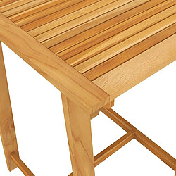 Acheter vidaXL Table de bar de jardin 70x70x104 cm Bois d'acacia massif