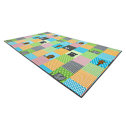 Avis RUGSX Tapis pour enfants ZOO animaux 150x300 cm