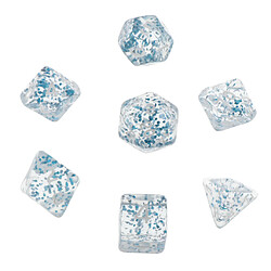 7 / Set De Dés Polyédriques En Plastique Pour Du0026D Dungeons And Dragons Game Toy Style 9 pas cher