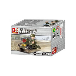 Avis Briques Compatibles Lego - Construction - Armée - Le Soldat Et Son Quad - Sluban