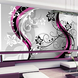 Paris Prix Papier Peint XXL Art Flowerspink 280x500cm