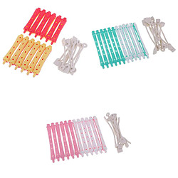 36x Morden Hair Curler Hairdressing Perm Rods Assortiment de Soins Capillaires