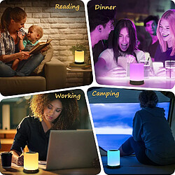 Universal Ambiance idéale pour les anniversaires/Saint-Valentin/fêtes - haut-parleurs Bluetooth avec lumières, lumières RGB à LED - cadeaux pour enfants, adolescents, femmes, hommes, (fêtes) pas cher