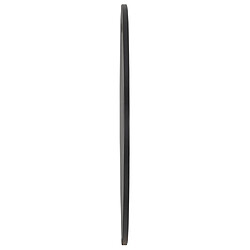 Avis Alterego Plateau de table 'LIMULE' rond noir - Ø 68 cm