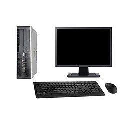 PC HP 6305 Pro SFF Ecran 19" AMD A4-5300B RAM 8Go Disque Dur 1To Windows 10 Wifi - Occasion