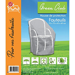 Green Club Housse chaises empilables L70xl65xh70 Anthracite