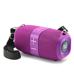 Yonis Enceinte Waterproof Portable Bluetooth Puissante Enceinte Waterproof Bluetooth 5.3 Portable Extérieure Avec Micro Et Longue Autonomie Violet YONIS