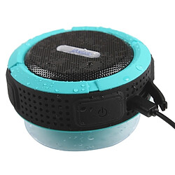 Acheter Wewoo Enceinte Bluetooth étanche bleu extérieure avec aspiration, mains libres de