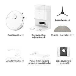 Aspirateur Robot Laveur Dreame Mova S10 plus 7000Pa Blanc pas cher