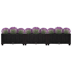 Avis Maison Chic Jardinière,Lit surélevé - Bac à fleurs - pot de fleur 120x40x23 cm Polypropylène -GKD50158