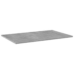 vidaXL Panneaux de bibliothèque 4 pcs gris béton bois d’ingénierie