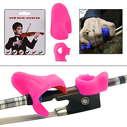 Avis Tenue De Correction Pour Violon Bow Grip Pour 2/4 3/4 Violon Viola Training Rose Red