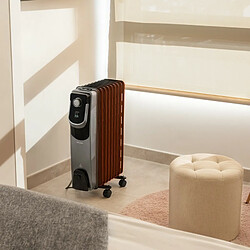 Cecotec Radiateur bain d’huile ReadyWarm 9000 Space 360º Black