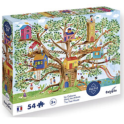 SentoSphère puzzle 54 pieces le cabane dans les arbres