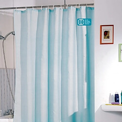 Msv Rideau douche polyester 240x200 bleu 