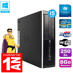 PC HP Compaq Pro 6300 SFF I5-3470 RAM 8Go Disque 250Go Graveur DVD Wifi W7 - Occasion