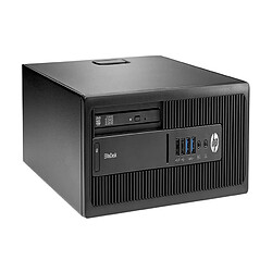 HP EliteDesk 800 G2 SFF i3-6100 8Go 120Go SSD + 500Go HDD DVD Win 10 Pro - Reconditionné