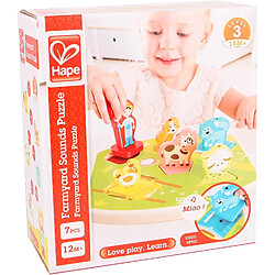 Hape Puzzle Bruits de la ferme pas cher