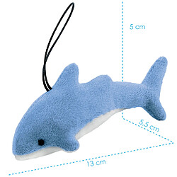 Acheter WP Merchandise - Requin bleu Nory Porte-clés en peluche 13 cm