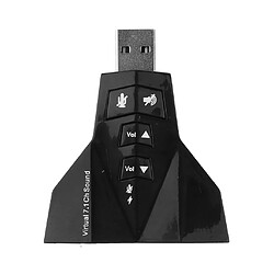 USB 2.0 7.1 CH Carte son