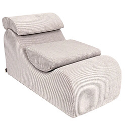 MeowBaby Chaise Longue Ondulée en Mousse pour Enfants