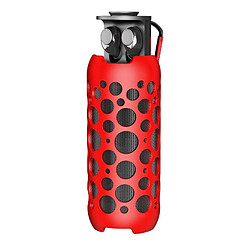 Yonis Casque & Enceinte 2-en-1 Bluetooth 5.3 Outdoor Mini Enceinte Bluetooth 2 En 1 Avec Écouteurs Sans Fil Son Immersif Et Contrôle Tactile Rouge YONIS