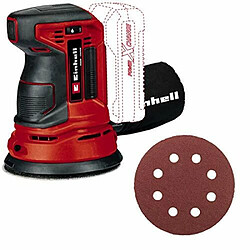 Einhell Ponceuse excentrique sans fil TE-RS 18 Li-Solo rouge/noir Einhell Ponceuse excentrique sans fil TE-RS 18 Li-Solo rouge/noir