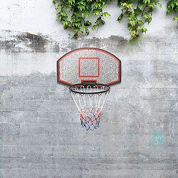 vidaXL Panneau de basket-ball Noir 71x45x2 cm Polyéthylène 