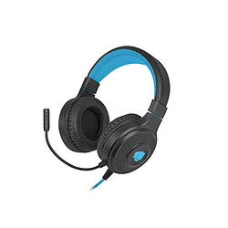 Casques avec Microphone Fury NFU-1585 Bleu Noir