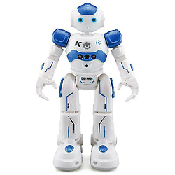 Chrono RC Robot Jouets Geste Reconnaissance Intelligent Robot Jouets pour Enfants Peut Chanter Danse Parler Cadeau d'anniversaire De Noël (Bleu)