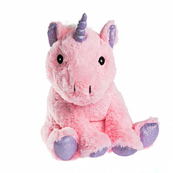 Pelucho Peluche Bouillotte Licorne Rose - Made in France