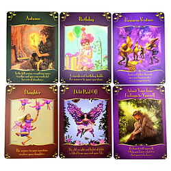 Universal Des nouvelles magiques de la fée, des mesures de contagion de Doreen Mead, des jeux de tarot, des jouets.(Violet) 