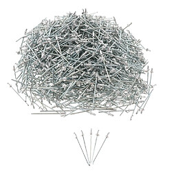 1000 PACK DOME HEAD POP RIVETS OUVERTS EN ACIER INOXYDABLE 2.4mm 2.4x4mm rivets pop