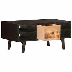 Avis Maison Chic Table basse,Table Console Table d'appoint, Table pour salon 100x50x45 cm Bois de récupération massif -MN46107