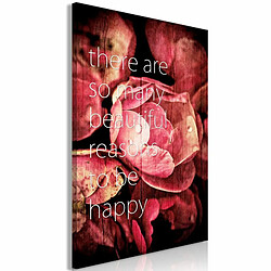 Paris Prix Tableau There Are So Many Beautiful Reasons To Be Happy 40 x 60 cm