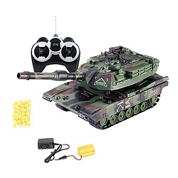 Heavy 1:32 échelle RC Battle Tank Jouet Interactif Modèle De Voiture Passe-temps Jouets Cadeaux Style 1 Vert